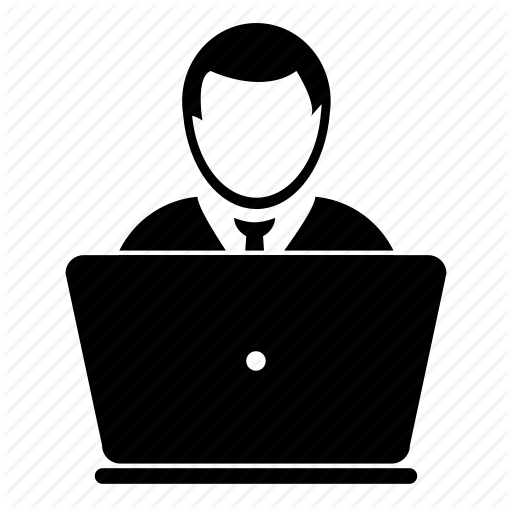 Computer User Icon Svg PNG Transparent Background, Free Download #16405
