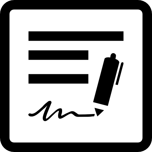 Contract Symbol Icon