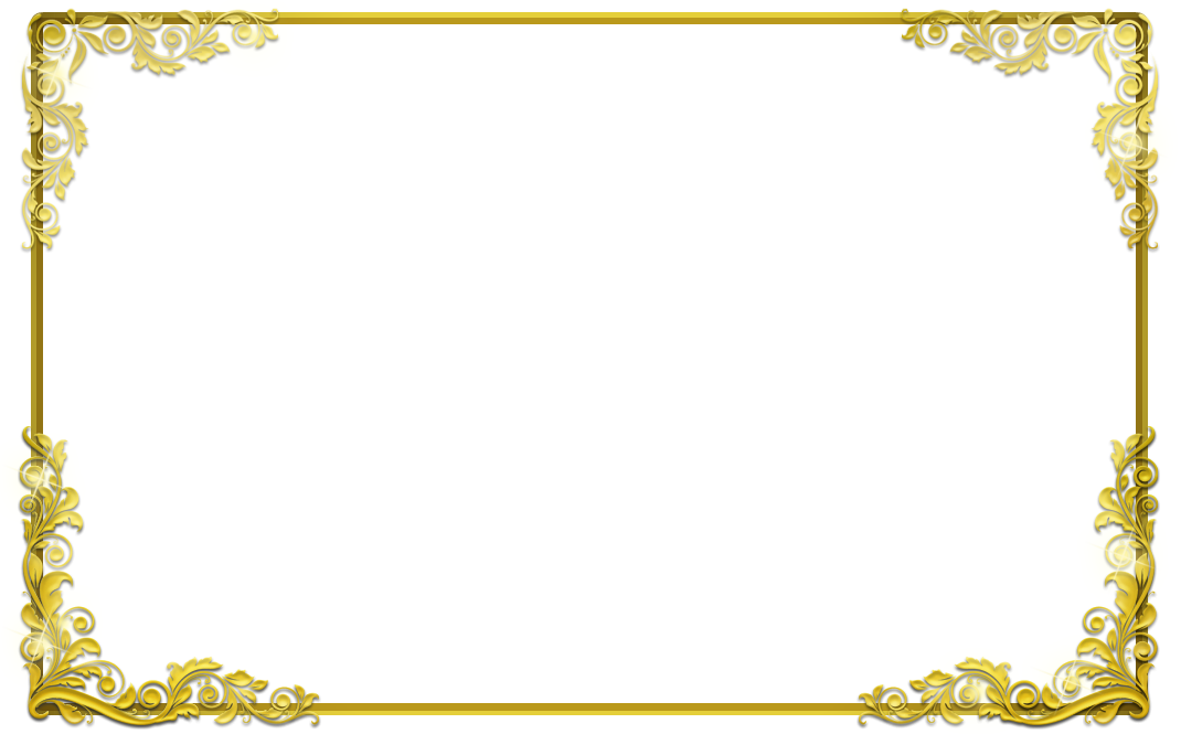 Decorative Gold Border Image PNG Transparent Background, Free Download  #39746 - FreeIconsPNG