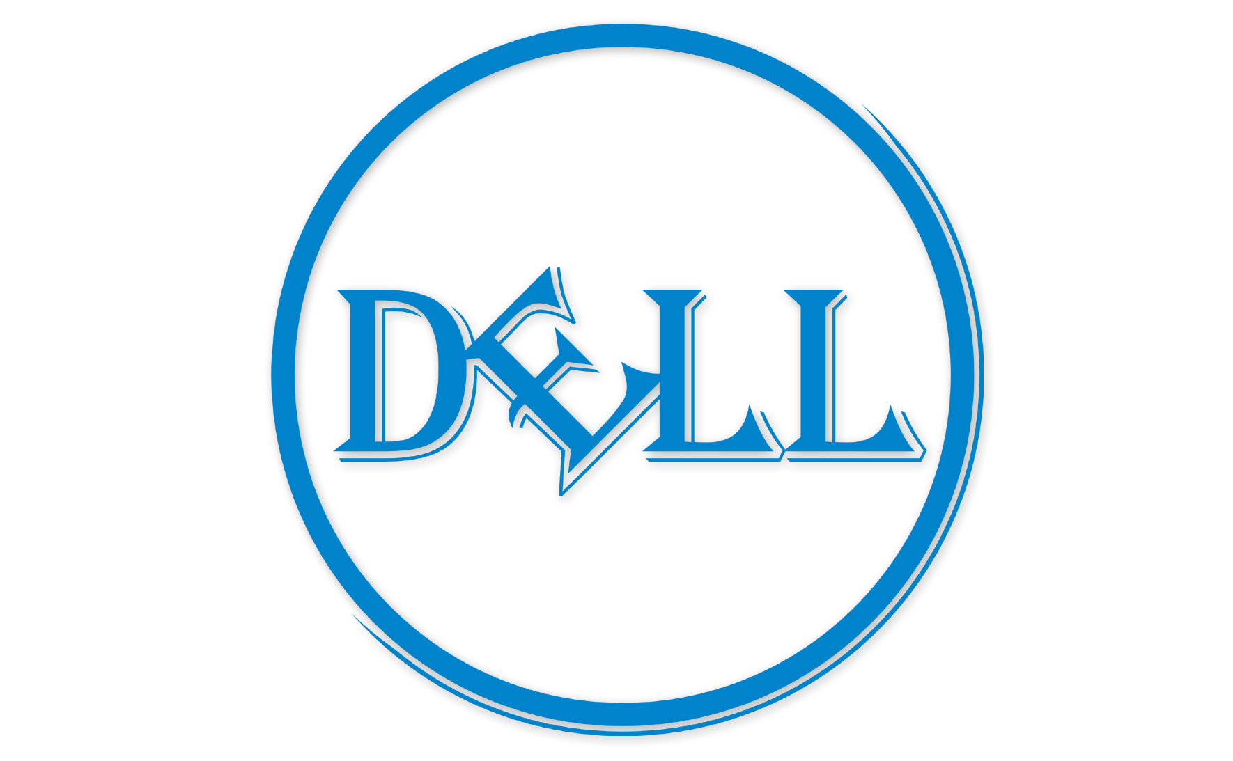 dell logo transparent background