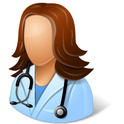 Doctor, female, physician icon 