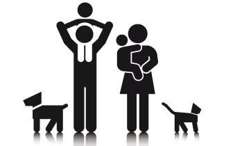 dog cat father mother baby son family icon 35614 free icons