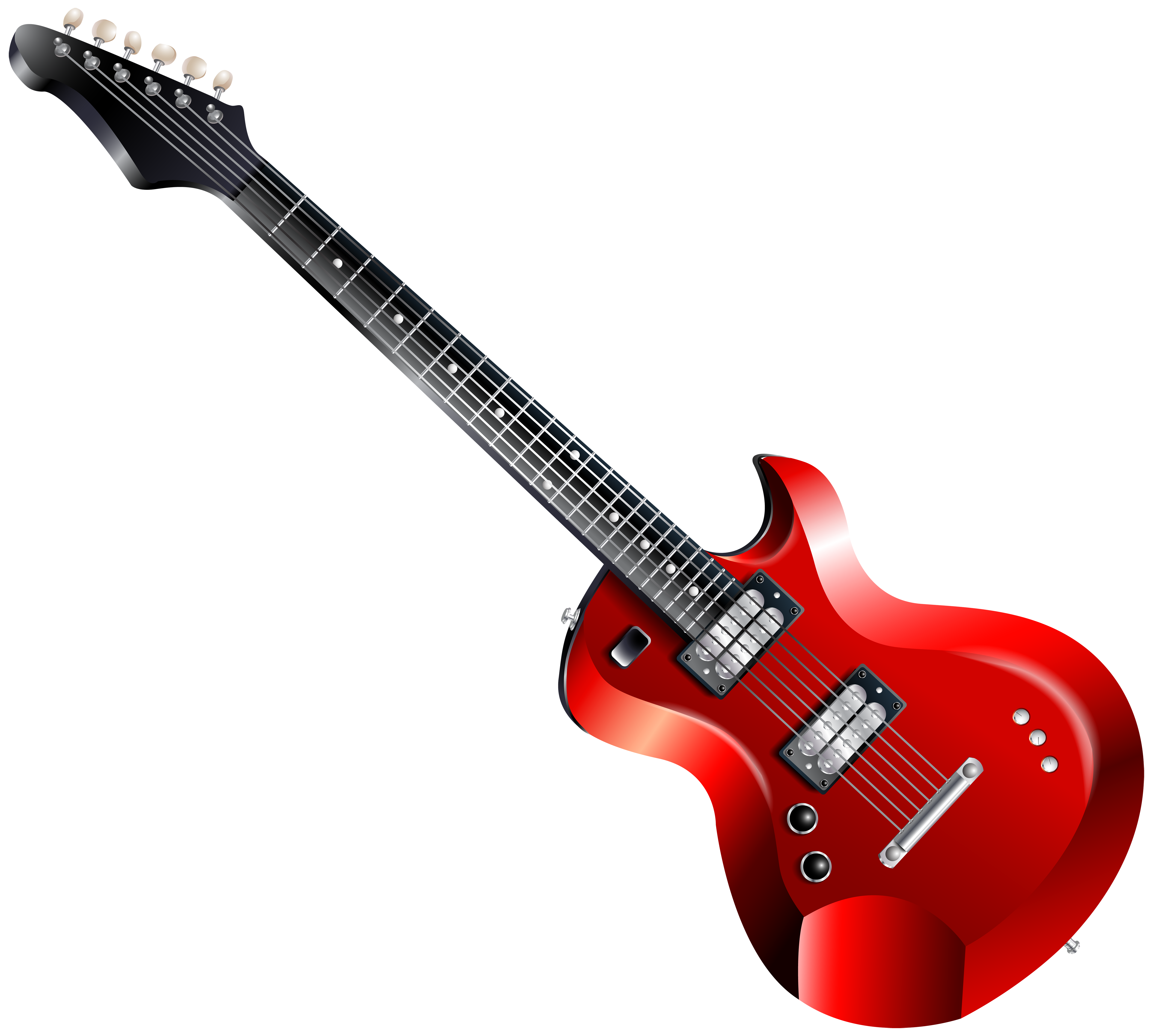 Clipart Red Guitar PNG Transparent Background, Free Download #46330 - FreeIconsPNG