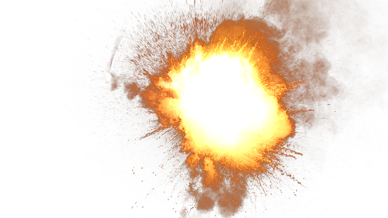 Download PNG image: Fire bomb