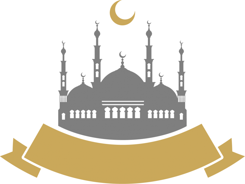 Eid Qurban PNG HD free download, eid mubarak, mosque, moon