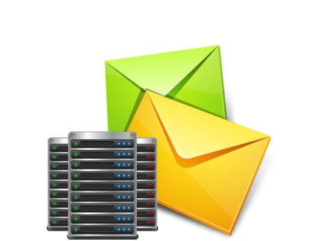 Transparent Email Server Icon