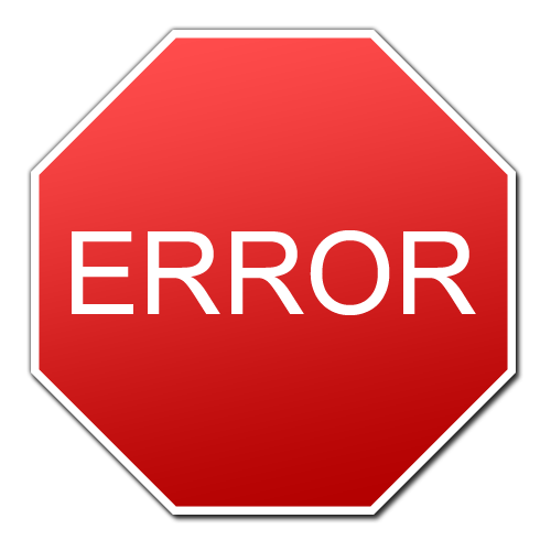 Error Icon, Transparent Error.PNG Images & Vector - FreeIconsPNG