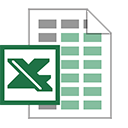 Excel spreadsheet icon