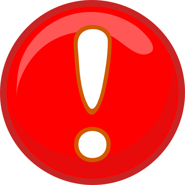Icon Exclamation Download PNG Transparent Background, Free Download