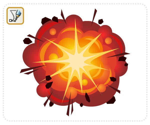 Svg Explosion Icon Png Transparent Background Free Download 9158 Freeiconspng