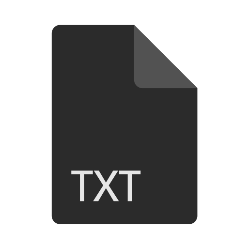 Simple Png Txt File