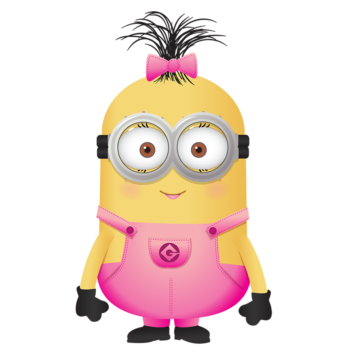 Female, Girl, Minions PNG Transparent Background, Free Download