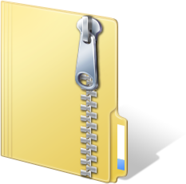 Zip Folder Icon