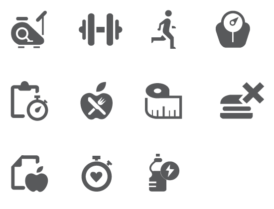 Free Gym Icon Png Icons fitness icons free large images