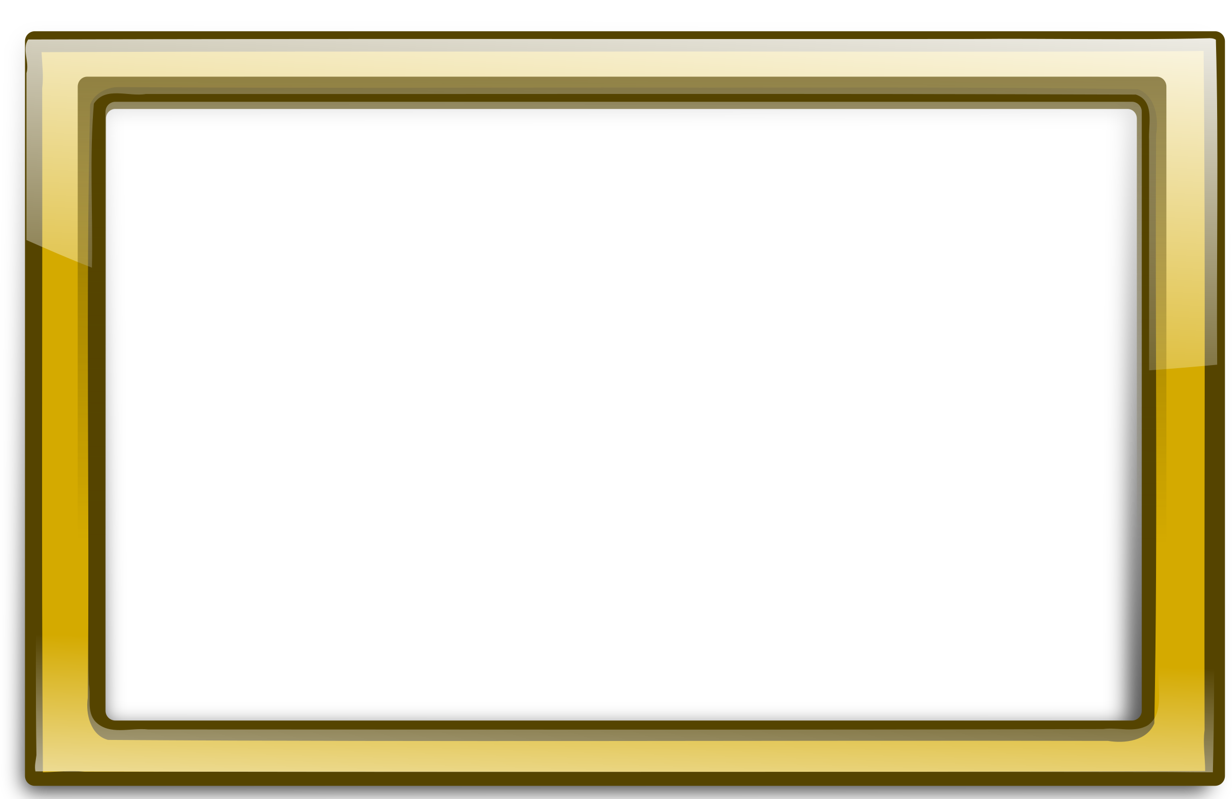 Frame Gold PNG, Frame Gold Transparent Background ...