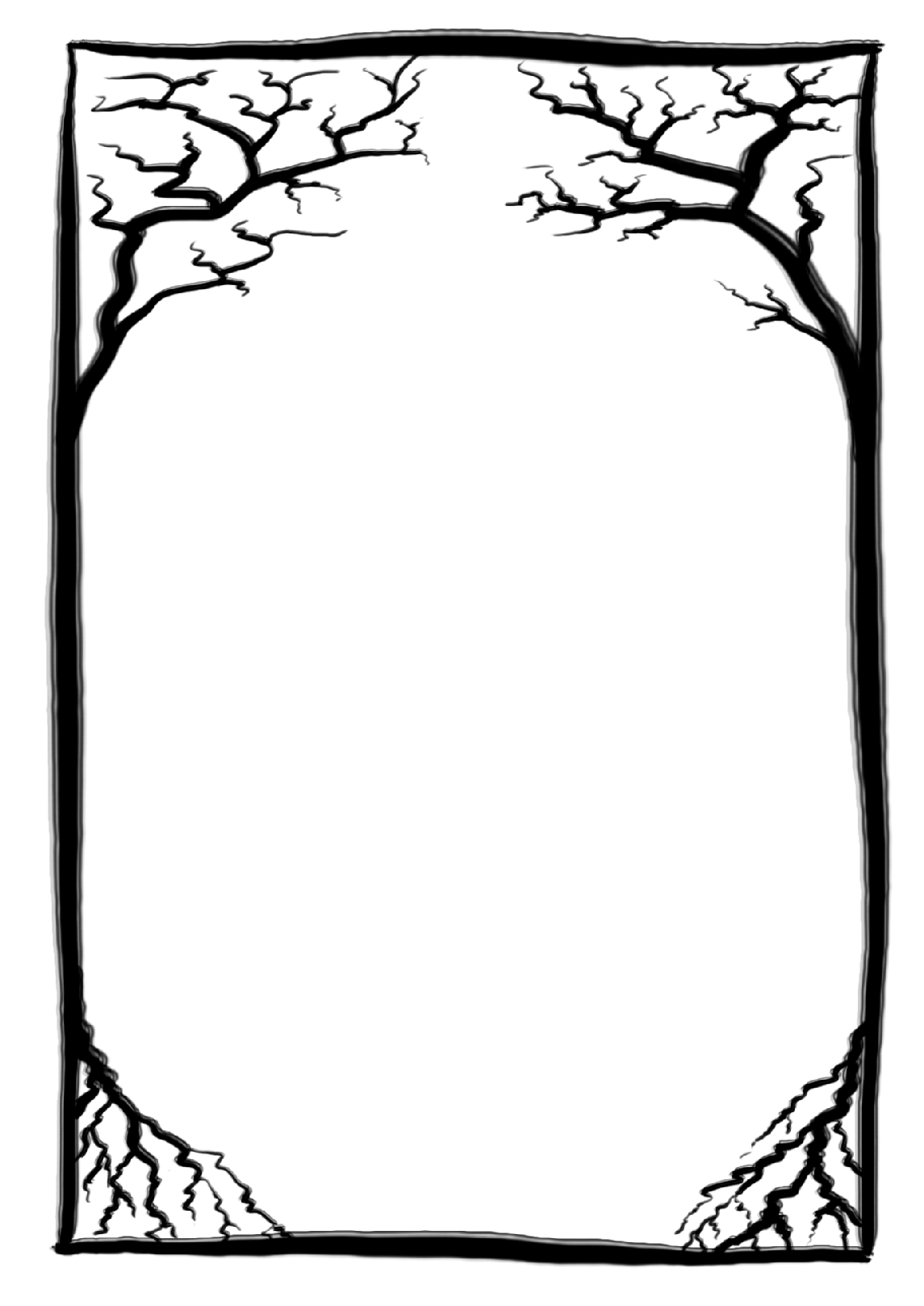 Download Halloween Picture Frame Png Transparent PNG