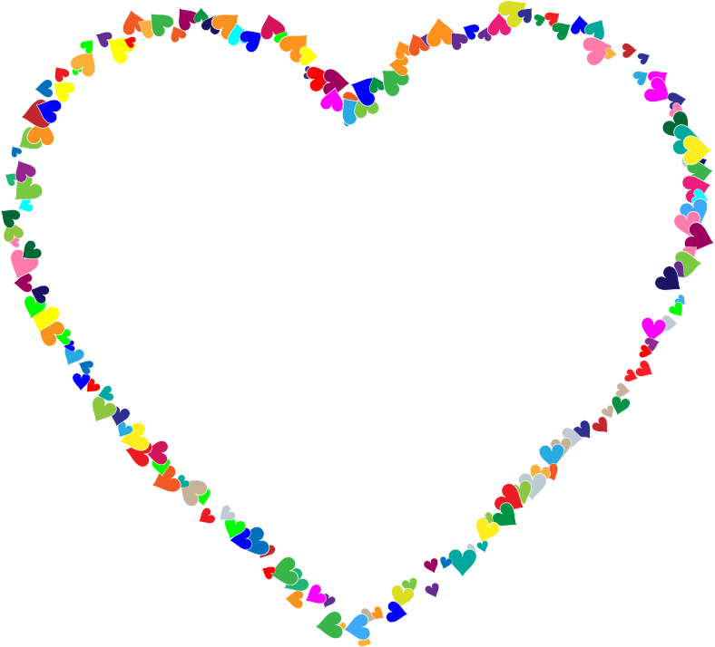 heart borders clip art