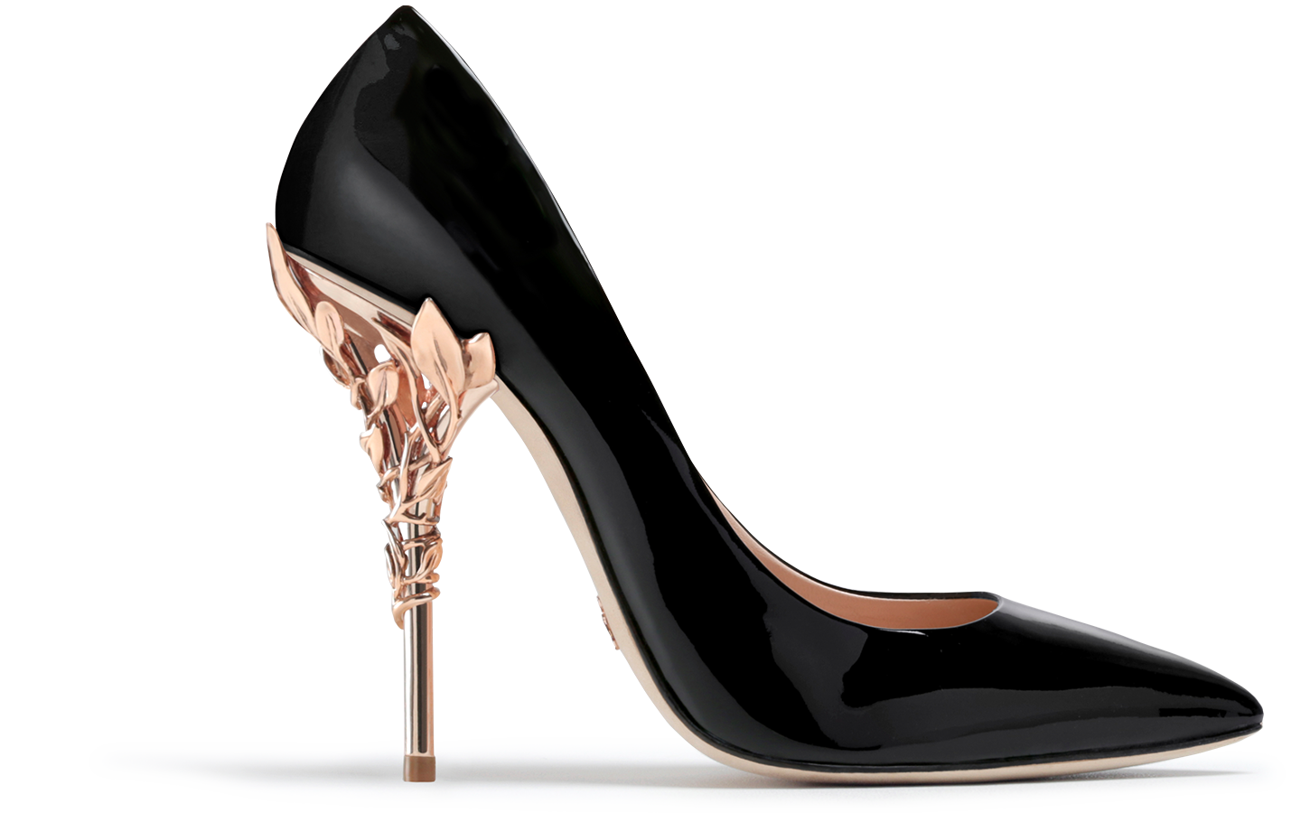 transparent belt heels