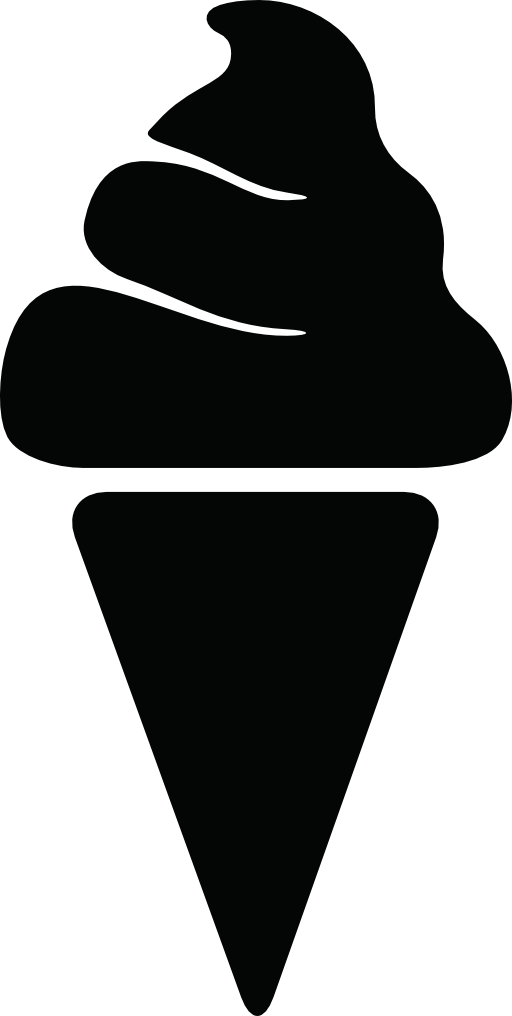 Free Download Soft ice cream on a cone Icon Webfont Fashion #1654