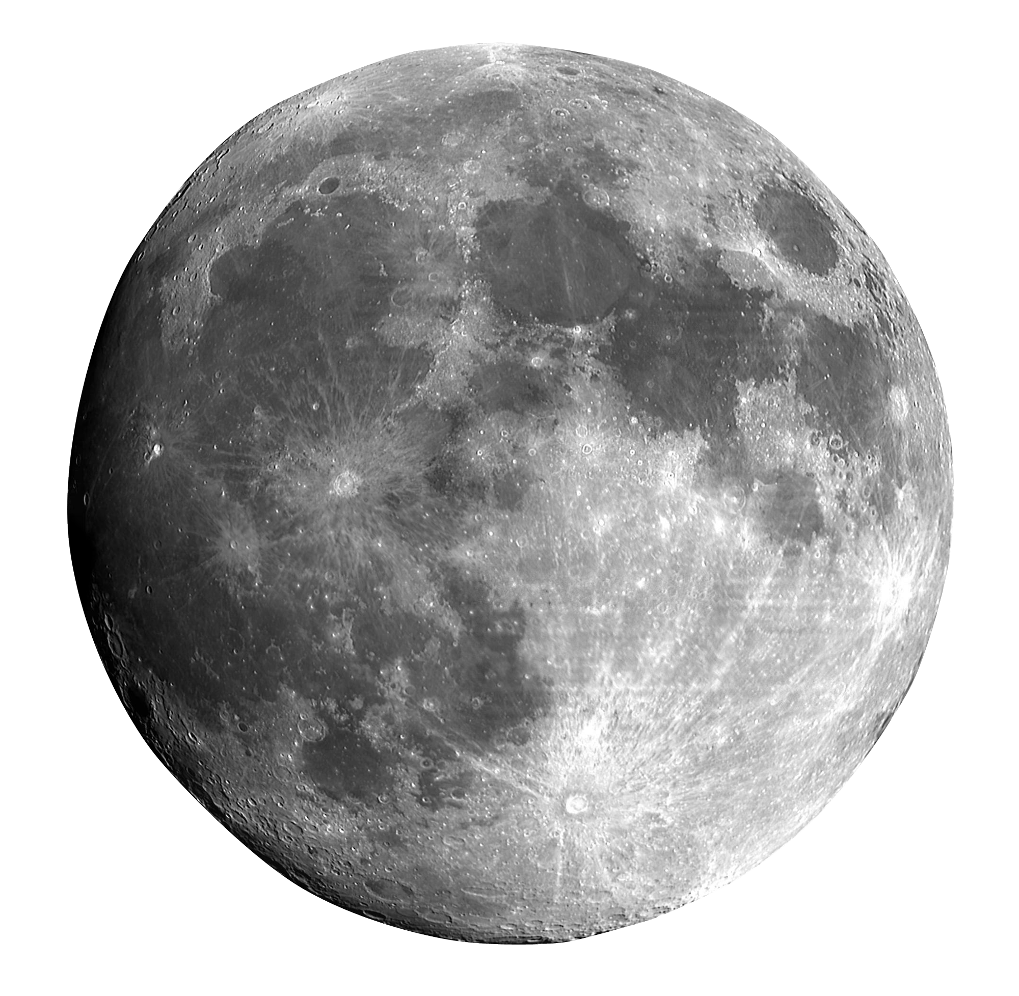 Full moon isolated on transparent background. 17785725 PNG