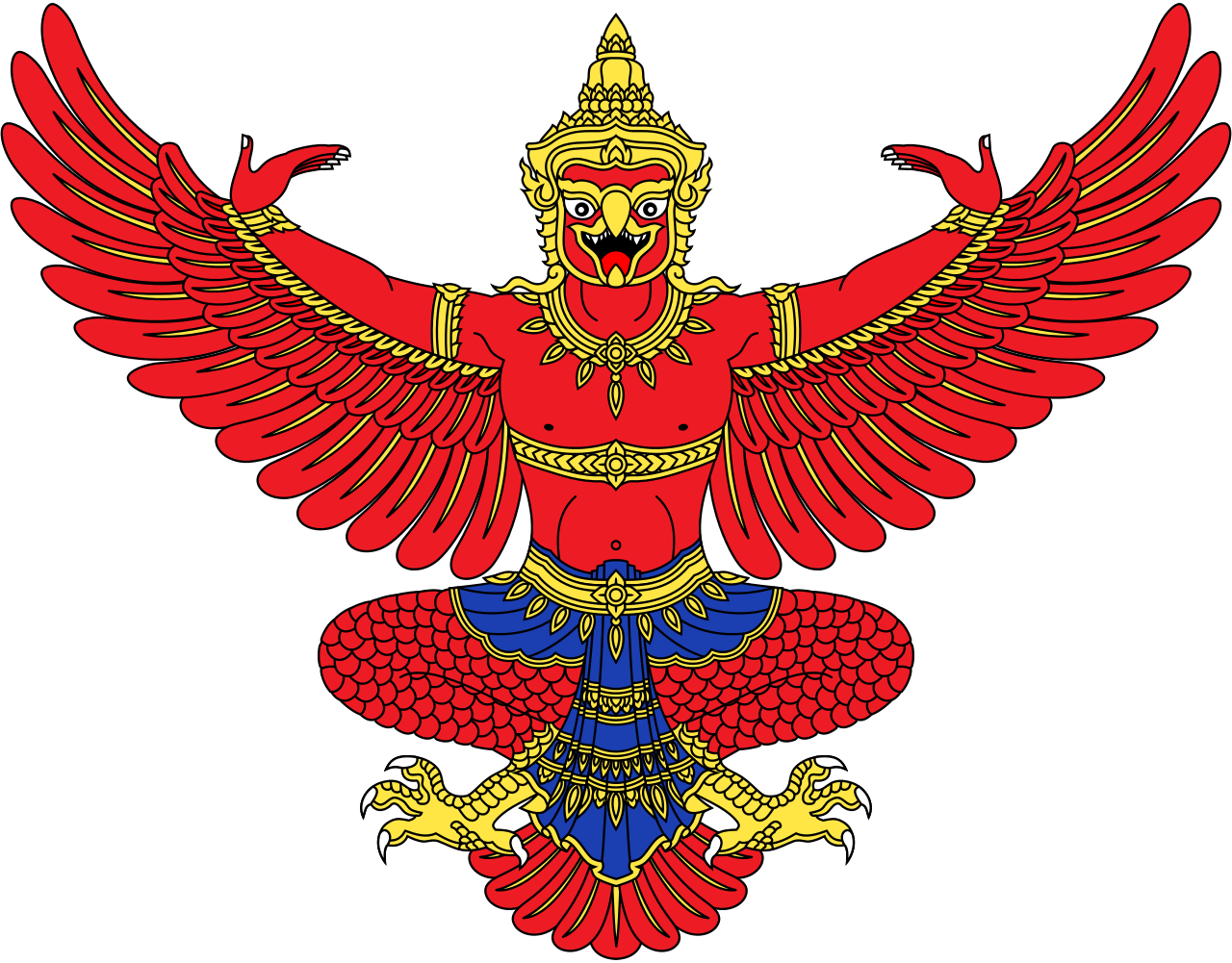 Logo Garuda Png File Thai Garuda Emblem Png Wikipedia Maybe You Hot