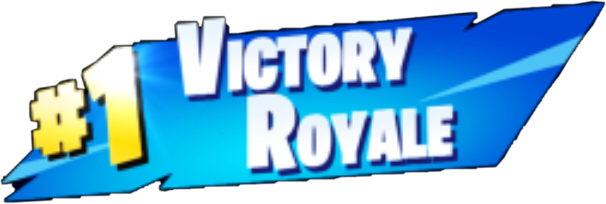 Fortnite Victory Royale Logo Blank