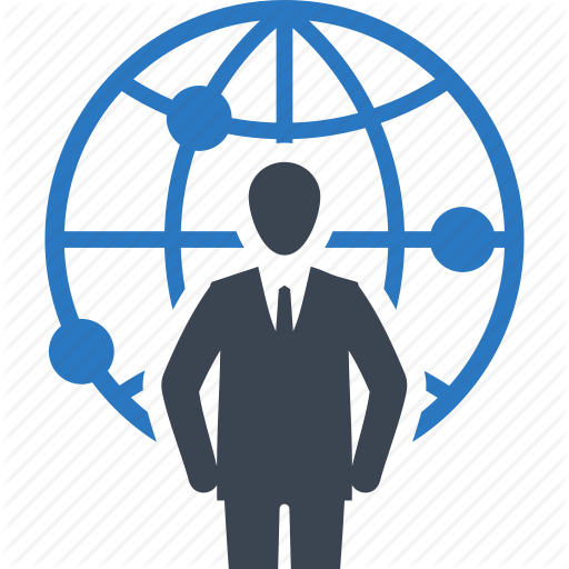 Global, Businessman Icon PNG Transparent Background, Free Download