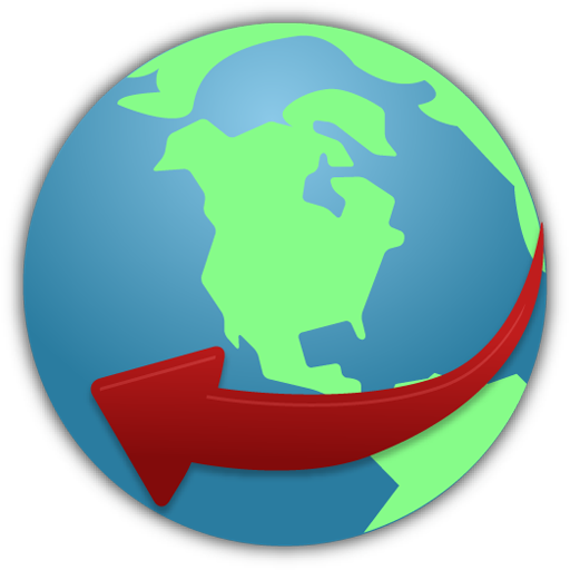 Globe service icon file