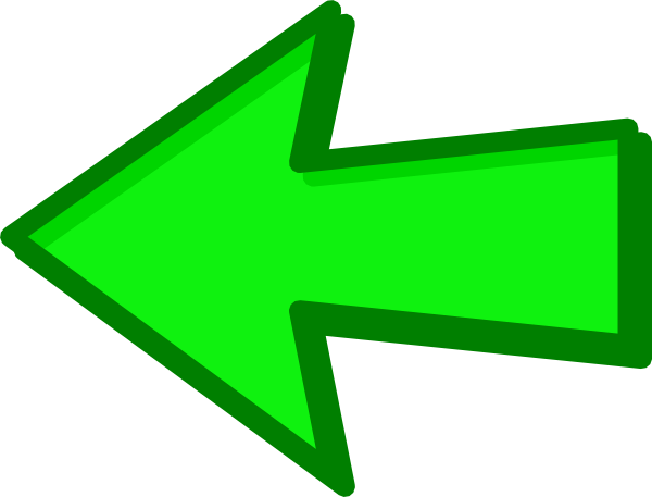 Left Green Arrow Png Transparent Background Free Download 16641