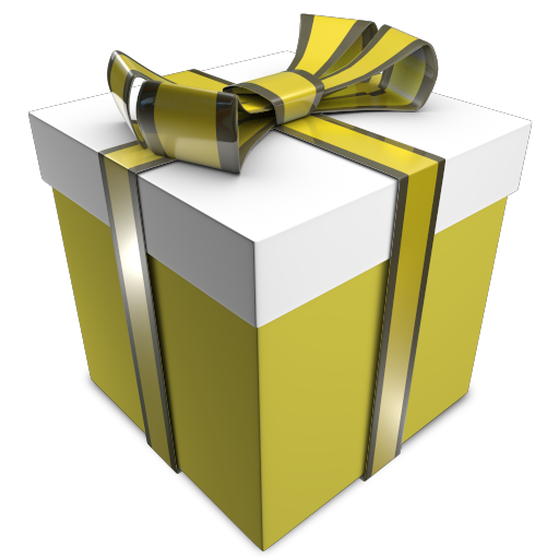 green gift box, holiday icon png