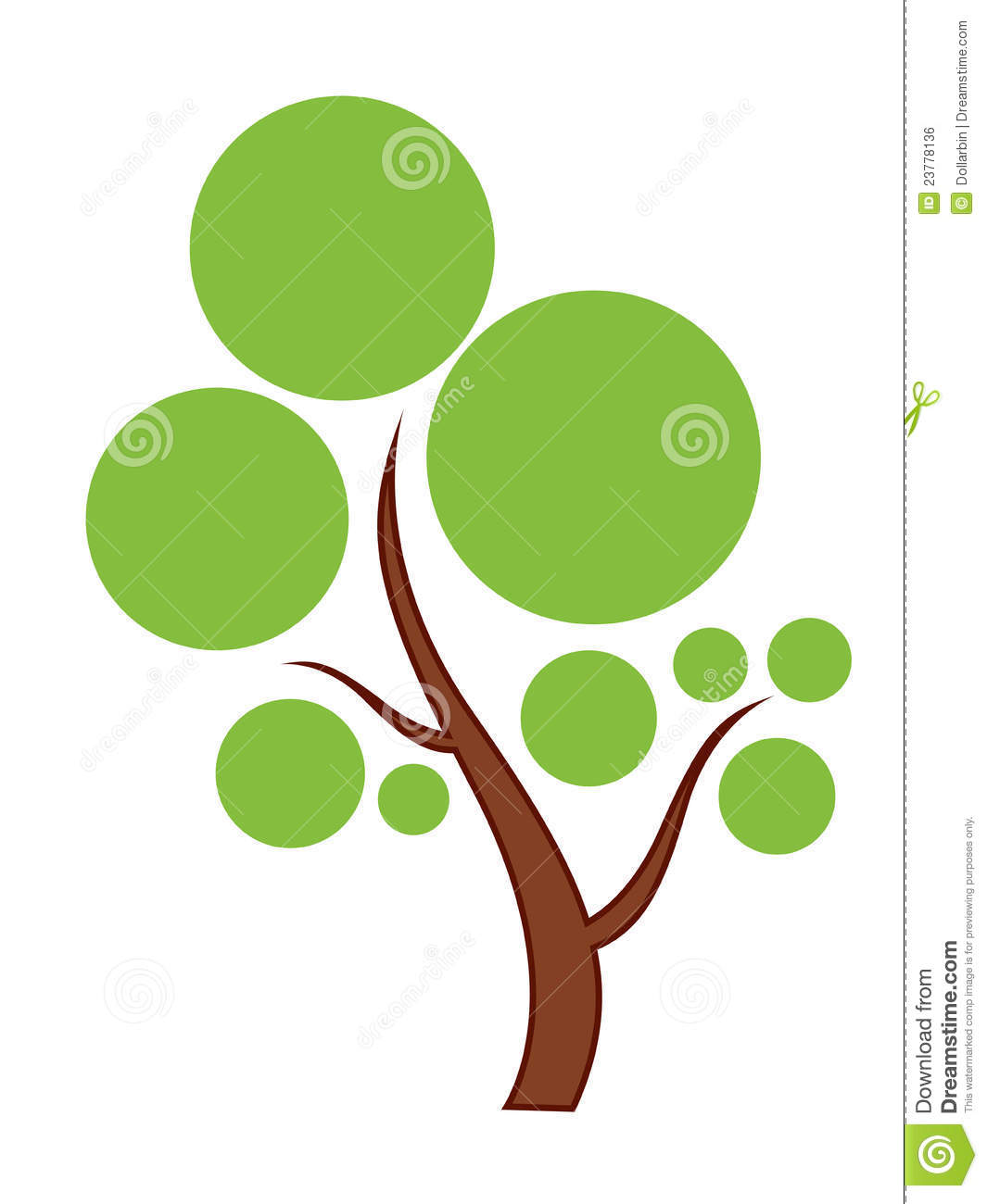 Green Tree Icon Royalty Free Stock Image Image: 23778136 1065x1300, 75.