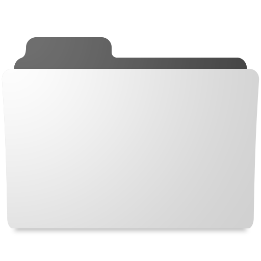 Transparent on sale folder icon
