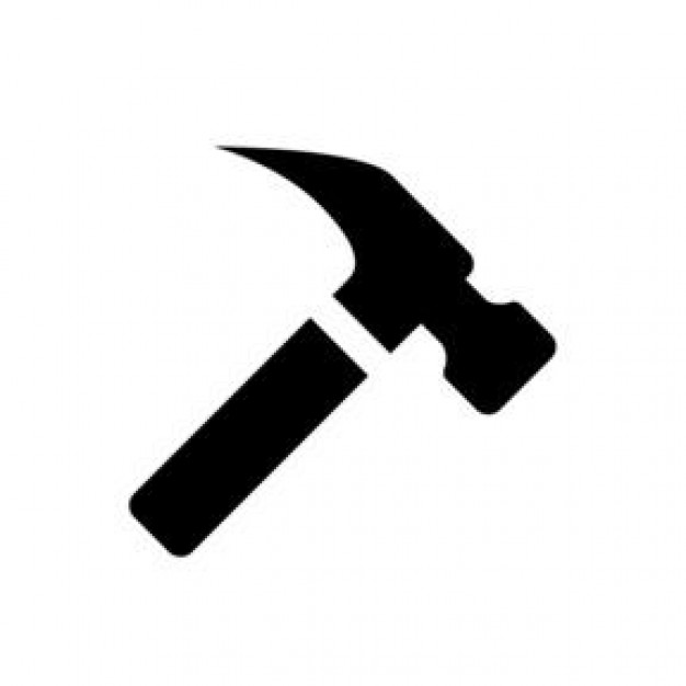 sketch, doodle, hand drawn illustration of hammer:: tasmeemME.com
