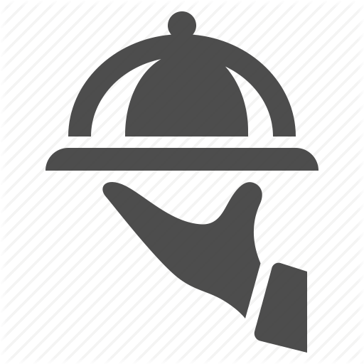 Hand Platter Restaurant Serving Waiter Icon Png Transparent Background Free Download 4882 Freeiconspng