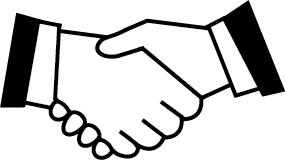 Handshake Simple Png Transparent Background Free Download 11152 Freeiconspng