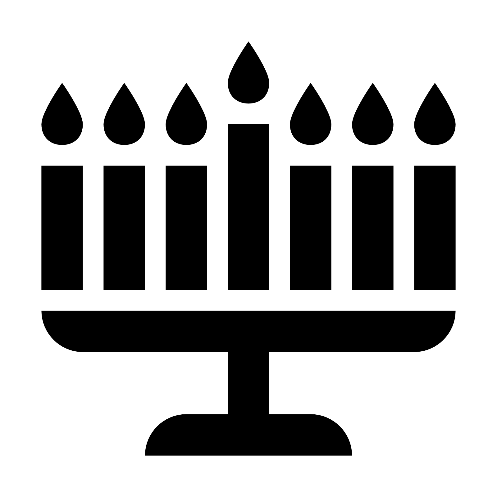 Hanukkah Menorah PNG Transparent Background, Free Download 34688