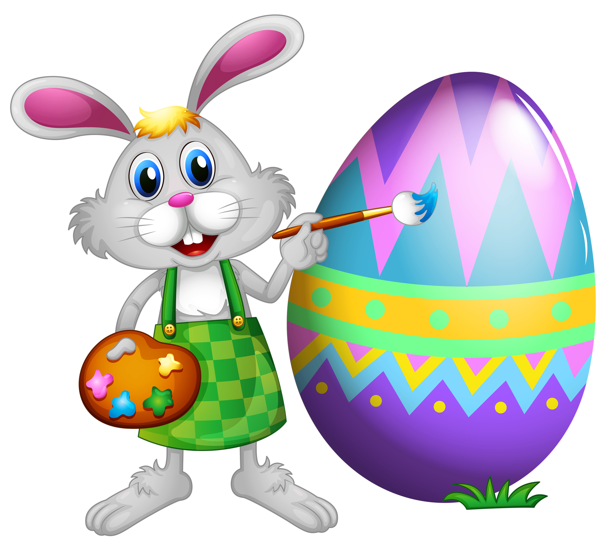 Happy Easter Bunny Pictures PNG Transparent Background, Free Download ...