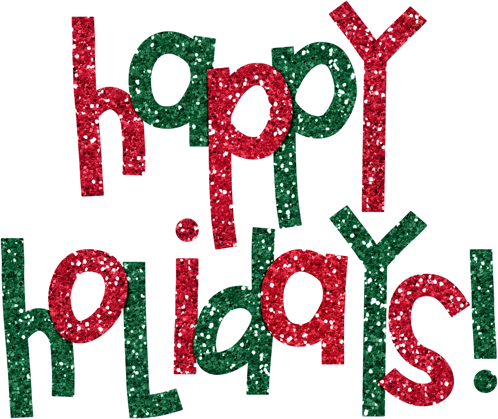 High Resolution Happy Holidays Png Icon