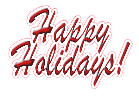 Happy Holidays PNG, Happy Holidays Transparent Background - FreeIconsPNG