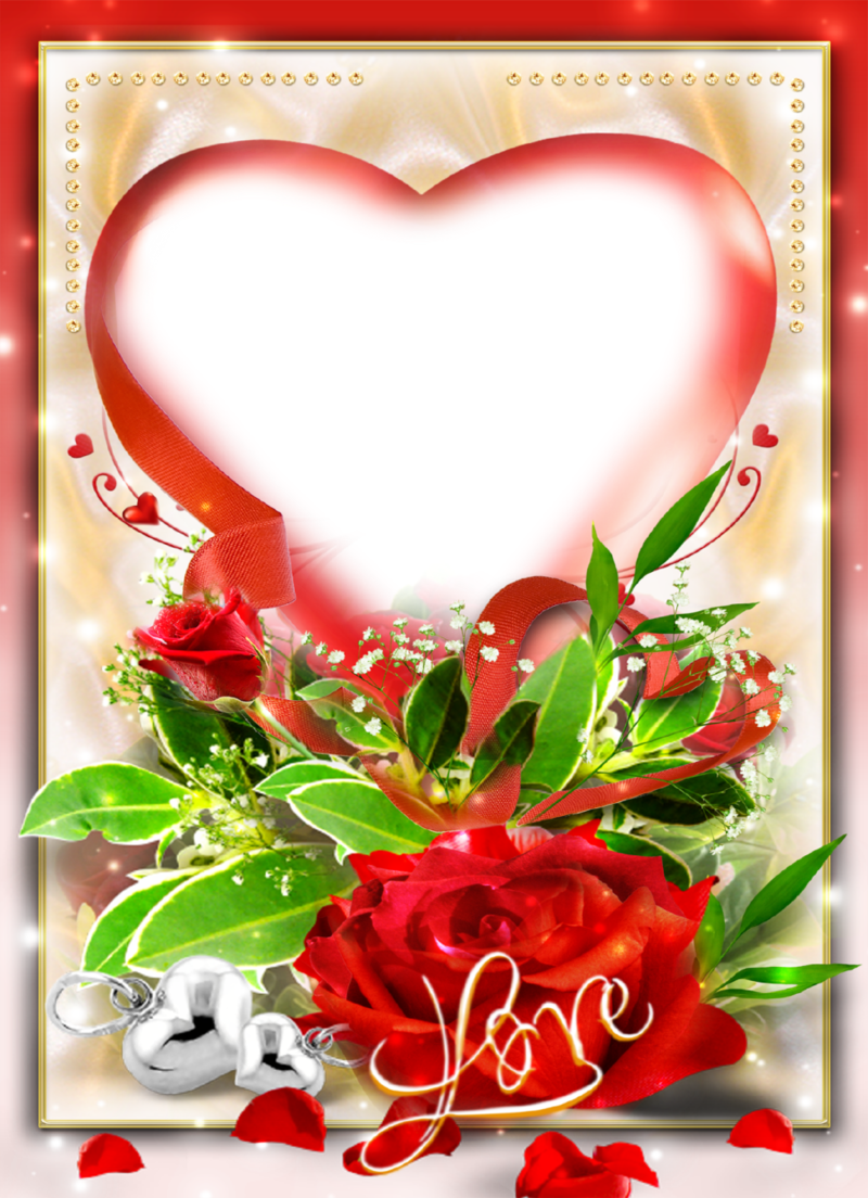 heart rose romantic png