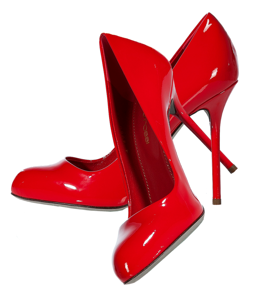 transparent wide fit heels