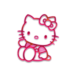 Hello Kitty Simple Png Transparent Background Free Download Freeiconspng