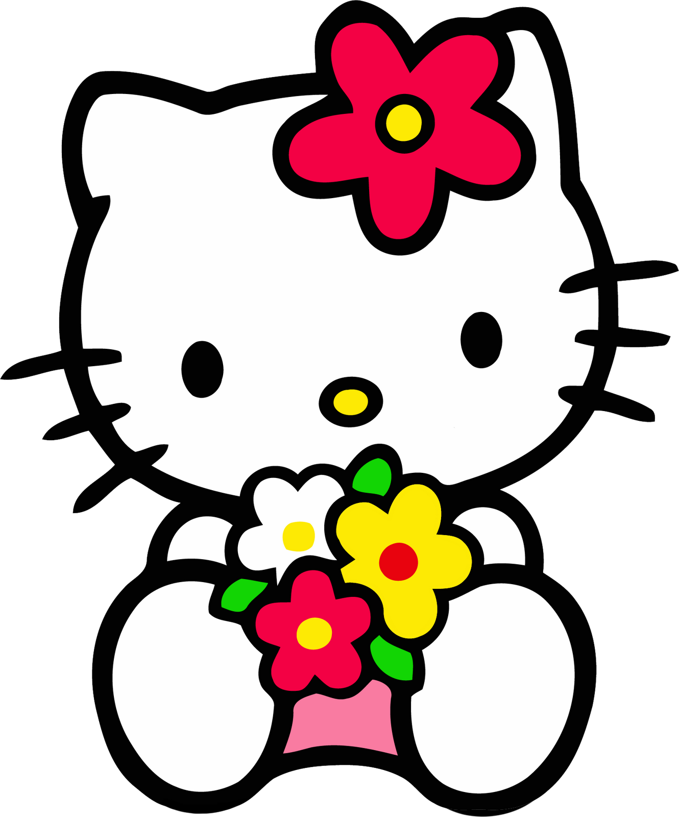 Hello Kitty Icon, Transparent Hello Kitty.PNG Images & Vector