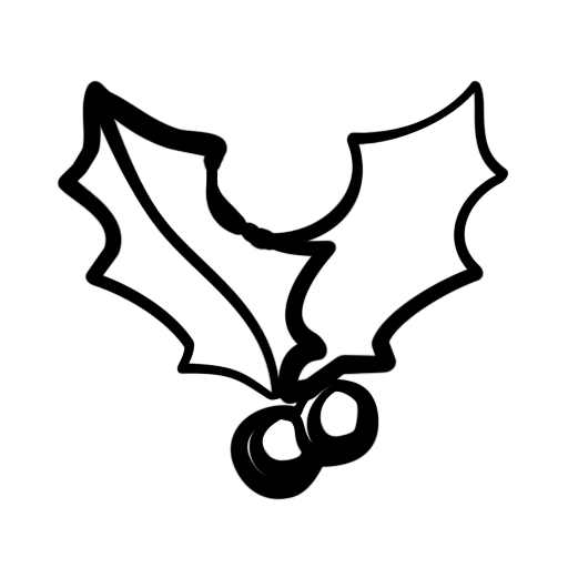 Simple Holly PNG Transparent Background, Free Download 22339