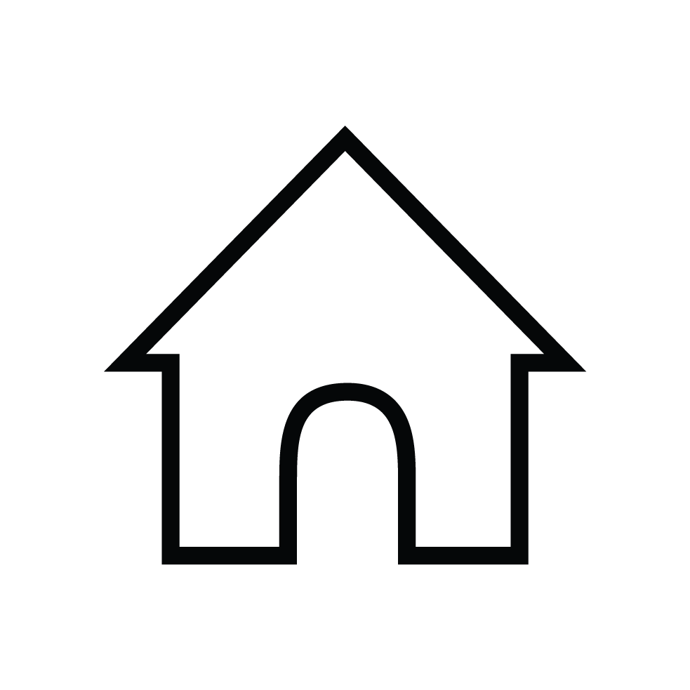 White Color Home Icon Png