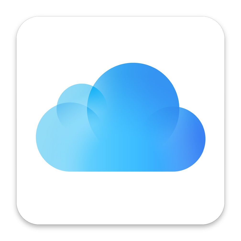 icloud drive app icon ios screen cloud apple mac iphone apps ipad storage hide feature settings mail itunes backup data Transparent PNG
