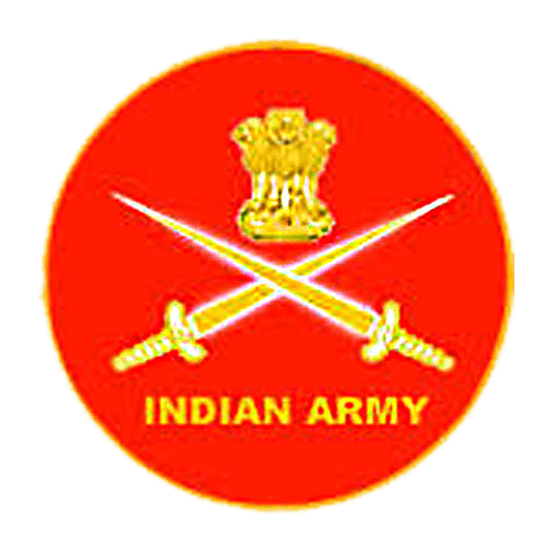 Red circle Indian Army Logo PNG