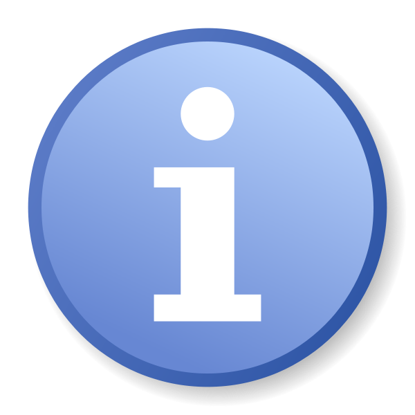 Info Icon | Delikate Iconset | Kyo Tux #6082 - Free Icons ...