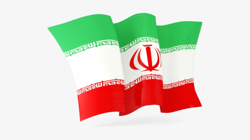 iran realistic waving flag png