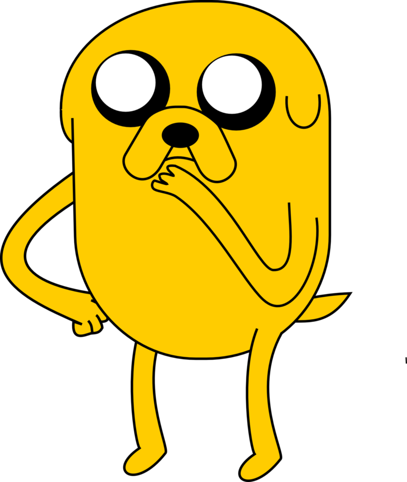 Jake the Dog Cartoon Characters Adventure Time (PNG)